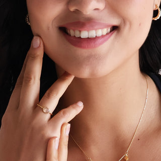 Nebula Labradorite Ring