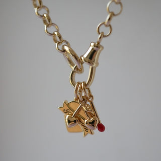 Charm Clasp Necklace