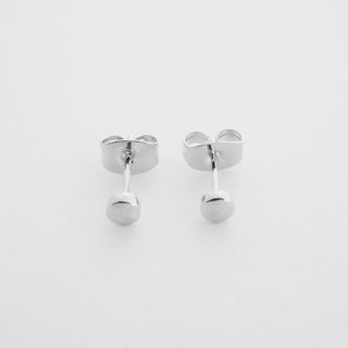 Mini Circle Stud Earrings