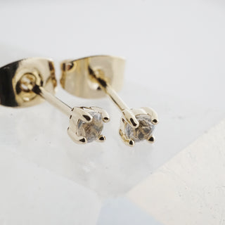 Tiny Birthstone Studs