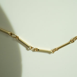 Bar Link Chain Necklace