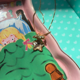 Polly Star Locket Necklace