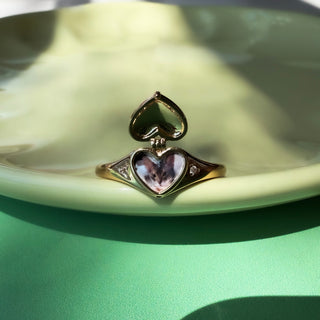 Heart Locket Ring