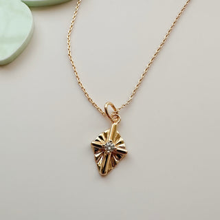 Island Crystal Cross Necklace