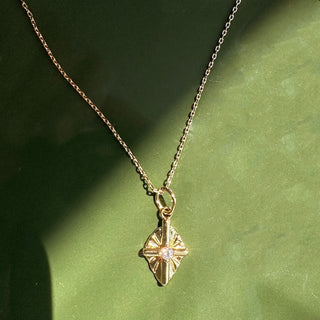 Island Crystal Cross Necklace