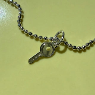 Sterling Silver Tiny Key Charm