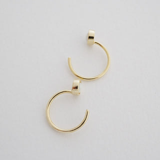 Opal Thread Hoops