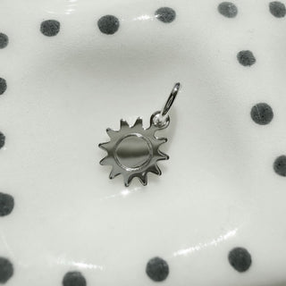 Sterling Silver Tiny Sun Charm