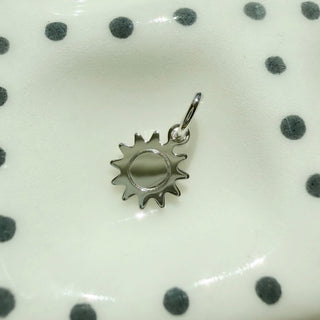 Sterling Silver Tiny Sun Charm