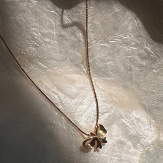 Adora - Bow Necklace - Honeycat Jewelry