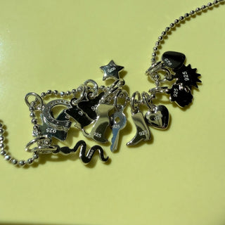 Sterling Silver Tiny Hound Dog Charm
