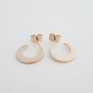 Aura Moon Hoops - Final Sale - Honeycat Jewelry