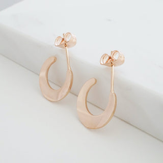 Aura Moon Hoops - Final Sale - Honeycat Jewelry