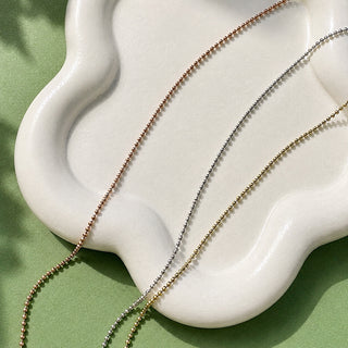Lucy Ball Chain Necklace