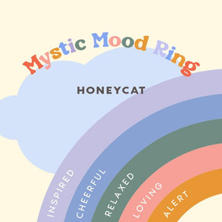 Bejeweled Mood Ring - Honeycat Jewelry