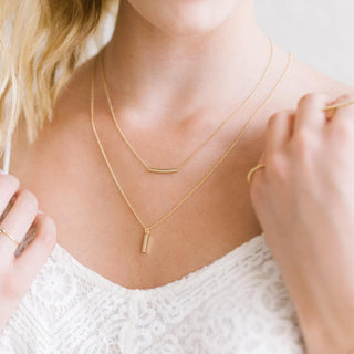 Bend Necklace - Final Sale - Honeycat Jewelry