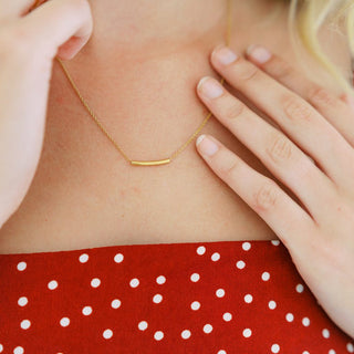 Bend Necklace - Final Sale - Honeycat Jewelry