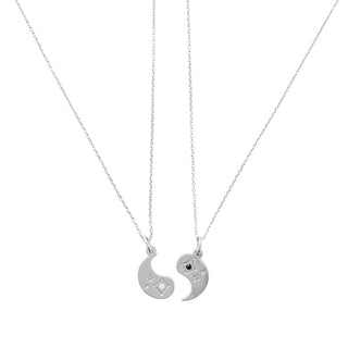 BFF Yin to my Yang Necklace Duo - Honeycat Jewelry