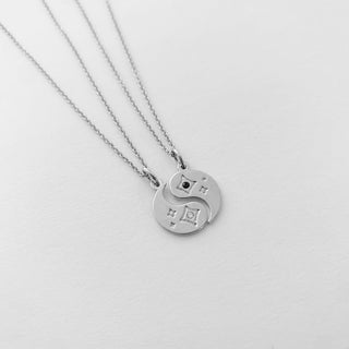 BFF Yin to my Yang Necklace Duo - Honeycat Jewelry