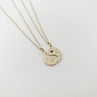 BFF Yin to my Yang Necklace Duo - Honeycat Jewelry