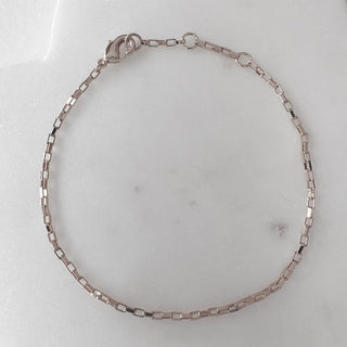 Boxy Chain Bracelet - Honeycat Jewelry