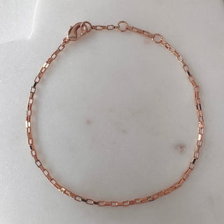 Boxy Chain Bracelet - Honeycat Jewelry