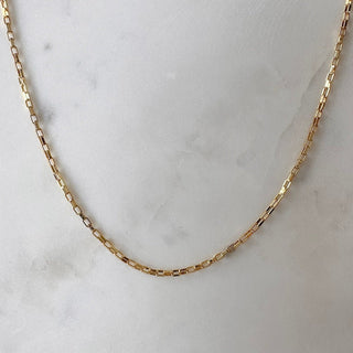 Boxy Chain Necklace - Honeycat Jewelry