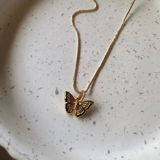 Butterfly Necklace - Honeycat Jewelry