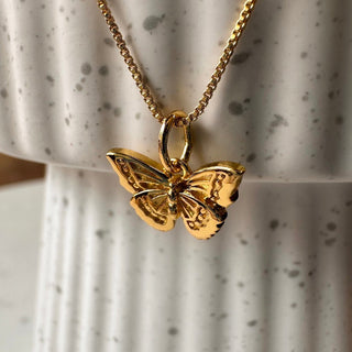 Butterfly Necklace - Honeycat Jewelry