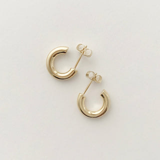 Carolina Thick Hoops - Honeycat Jewelry