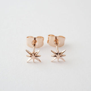 Celestial Starburst Studs - Honeycat Jewelry