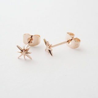 Celestial Starburst Studs - Honeycat Jewelry