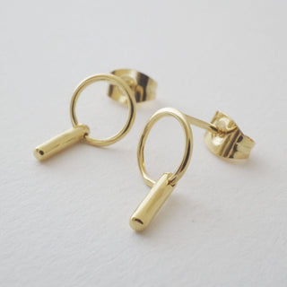 Charlie Link Bar Earrings - Honeycat Jewelry