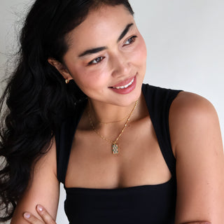 Checkmate Pendant Necklace