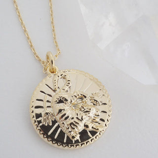 Chinese Zodiac Coin Necklace - Honeycat Jewelry