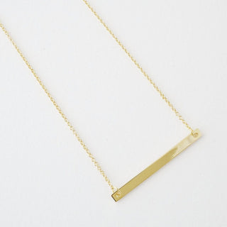 Classic Bar Necklace - Honeycat Jewelry