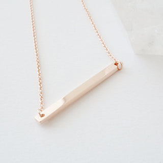 Classic Bar Necklace - Honeycat Jewelry