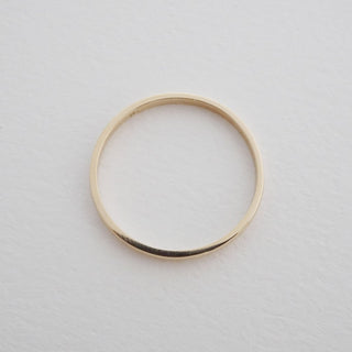 Classic Stacking Ring, 14k Gold - Honeycat Jewelry