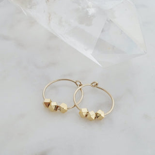 Comet Hoops - Honeycat Jewelry