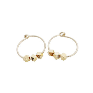 Comet Hoops - Honeycat Jewelry