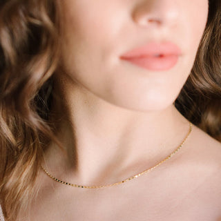 Confetti Chain Choker-Necklace - Honeycat Jewelry