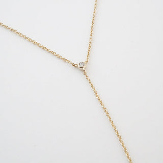 Crystal Lariat Necklace - Honeycat Jewelry