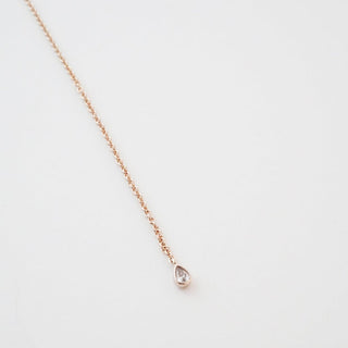 Crystal Lariat Necklace - Honeycat Jewelry