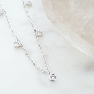 Crystal Stardust Necklace - Honeycat Jewelry