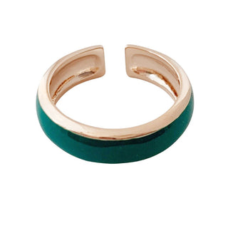 Daphne Bold Enamel Ring - Honeycat Jewelry