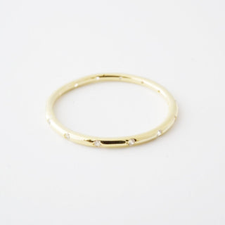 Dotted Crystal Band - Honeycat Jewelry