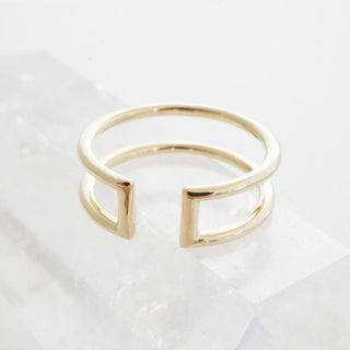 Double Stack Ring - Honeycat Jewelry