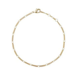 Figaro Chain Bracelet - Honeycat Jewelry