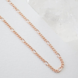 Figaro Chain Choker-Necklace - Honeycat Jewelry