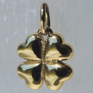Four-Leaf Clover Charm